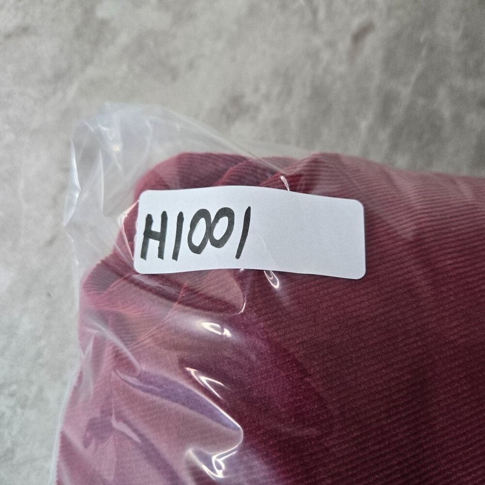 Umgee Tiered Dress Lrg Red Corduroy Boho Peasant Western Relaxed Fit Mini Shift - Picture 14 of 14